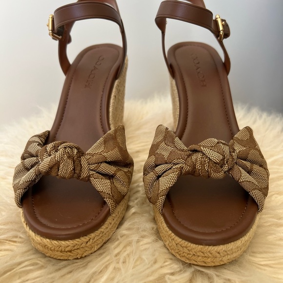 Coach Katey Signature Wedge - Picture 2 of 5